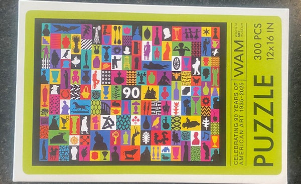 WAM's 90th Birthday Celebration Puzzle with Original Art by ARTISTSAPLUSB