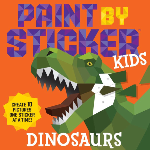Kids Paint by Sticker: Dinosaur