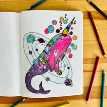 Load image into Gallery viewer, Magic Ocean Coloring Book
