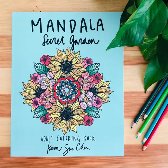 Mandala Secret Garden Coloring Book