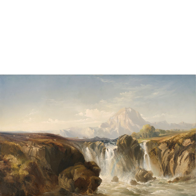 The Waterfall Moran Print