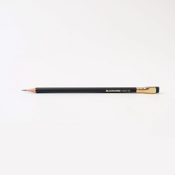 Blackwing Black Matte Pencils (Set of 12)