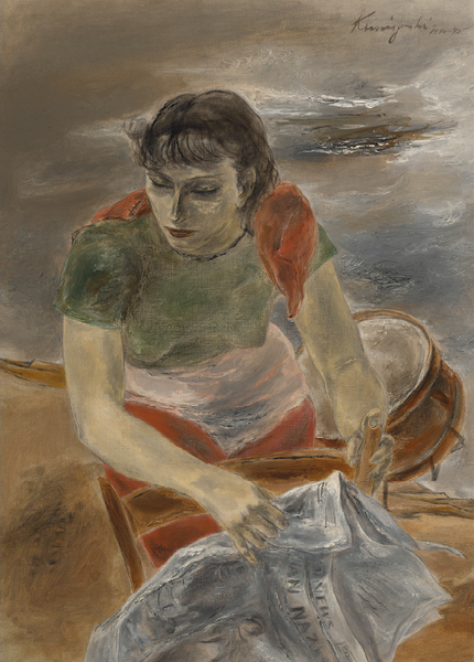 Yasuo Kuniyoshi's 'Season Ended' Notecard