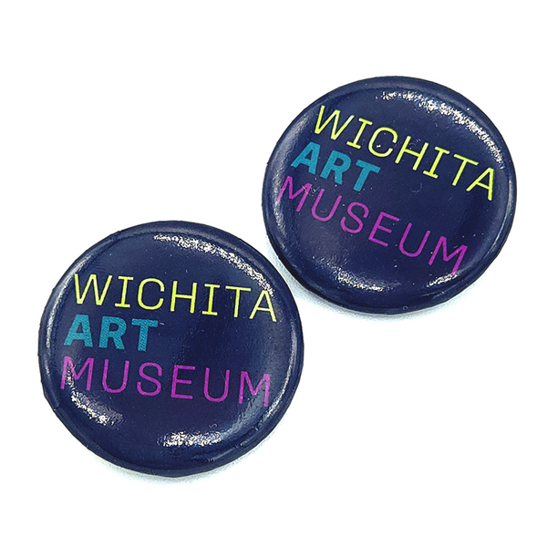 Wichita Art Museum Enamel Button