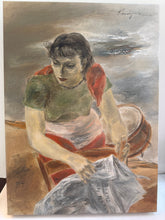 Load image into Gallery viewer, Yasuo Kuniyoshi's 'Season Ended' Canvas Print
